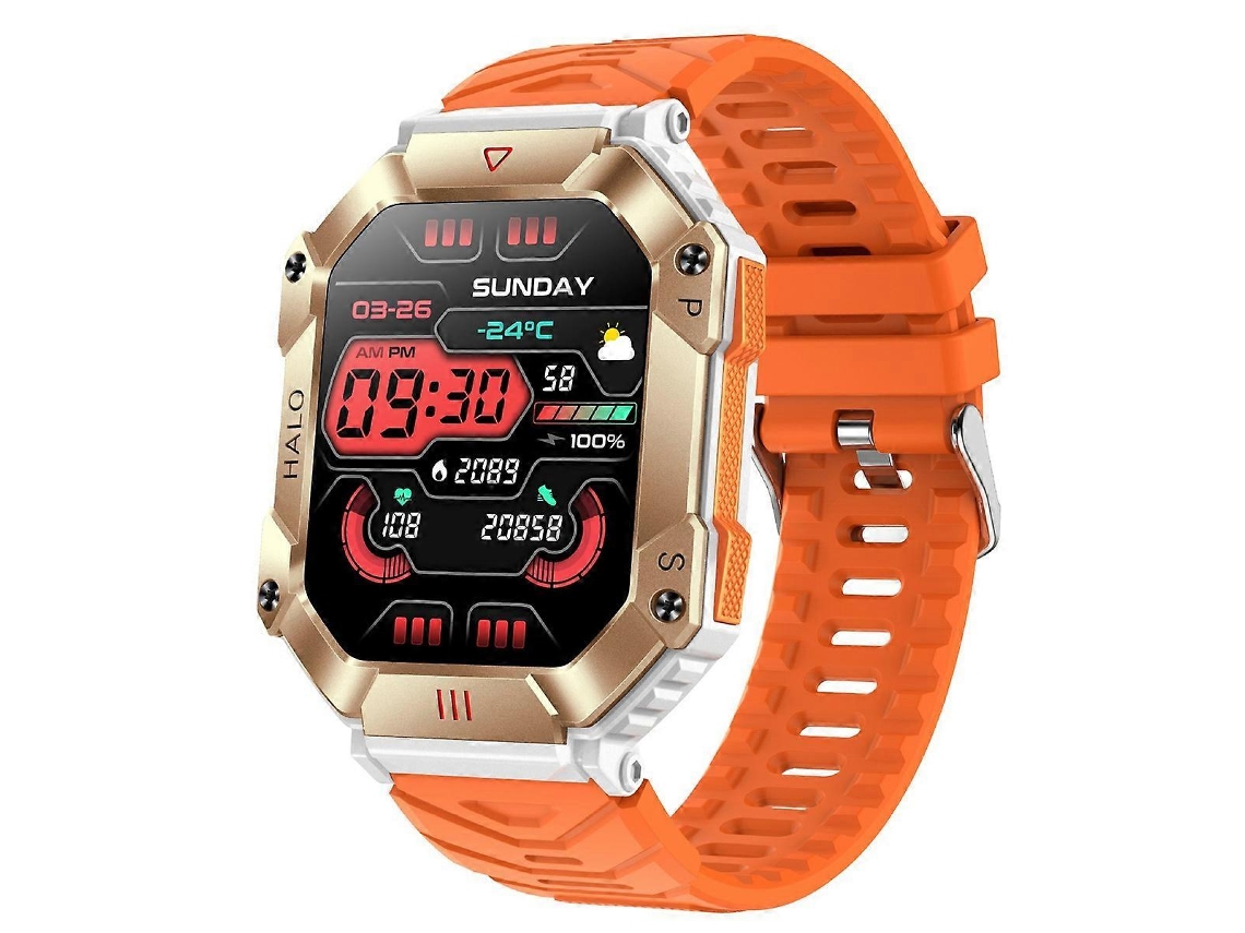 Relógio inteligente masculino HD 2 tela grande pedômetro monitor de sono mais de 100 modos esportivos para Android/iOS Ly Ebike
