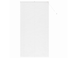 Conjunto 1 Persianas Venecianas Vidaxl Branco Alumínio (220 X 115 Cm)