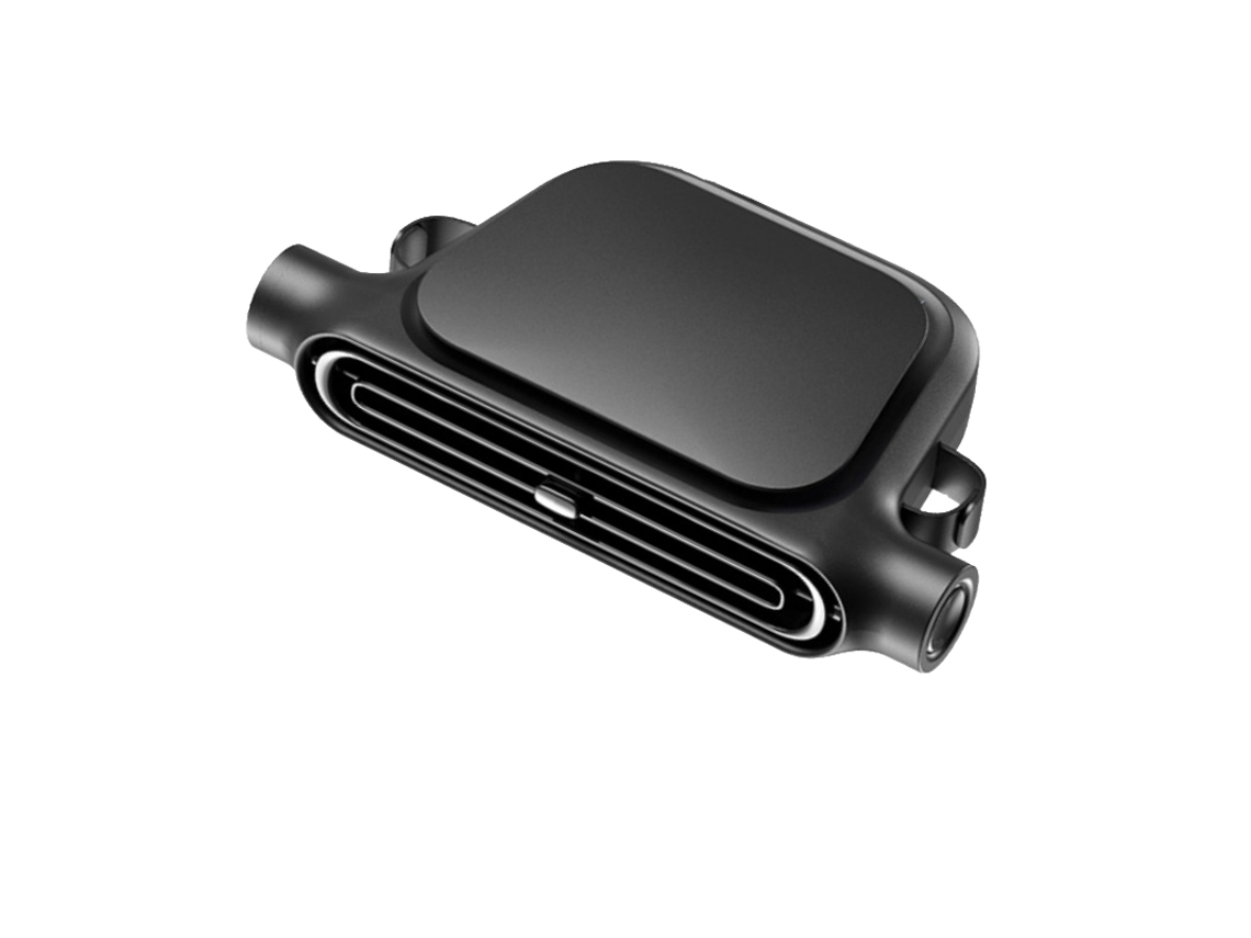Laxiscreed Ventilador De Carro Usb Sem Hélice Com Fluxo De Ar Ajustável E Encosto Confortável