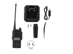 Cabo de Carregamento USB para Rádio Bidirecional BAOFENG UV XR Plus com Bateria 7.4V/1800mAh