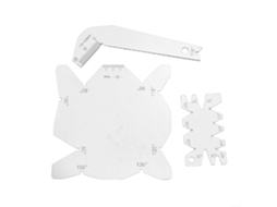 Kit De Medidor Ângulo Para Brocas, 3 Peças, Ferramenta De Medição Ângulo Em Aço Inoxidável Para 60a 160-graus, Medidor