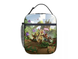 Lancheira para escola primária, lancheira infantil, bolsa térmica portátil, bolsa de armazenamento para acampamento ao ar livre Forty-Se Aquaforge