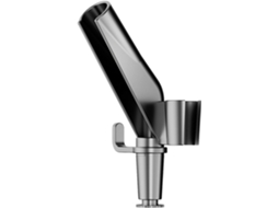 Suporte de parede ajustável de 0 a 90 graus para chuveiro masculino, ideal para enxaguar ou lavar o cabelo.