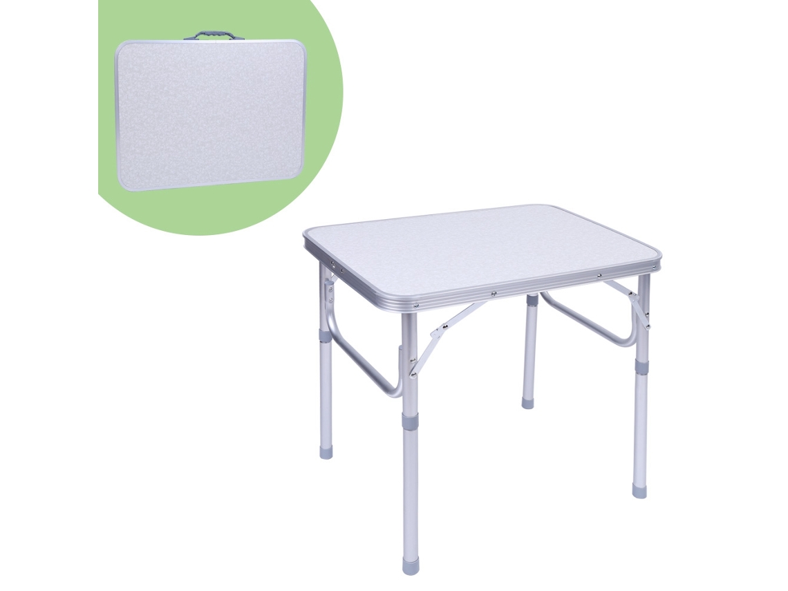 Mesa Liga de Alumínio Dobrável para Camping: Design Dobrável Ajustável, com Tamanhos Adequados para Diversas Situações.