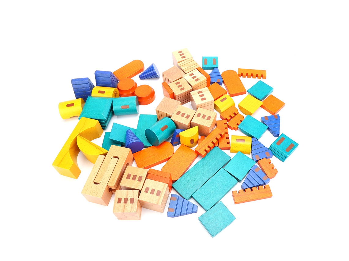 Brinquedo De Construção Educativo Para Crianças, Blocos De Construção Diy