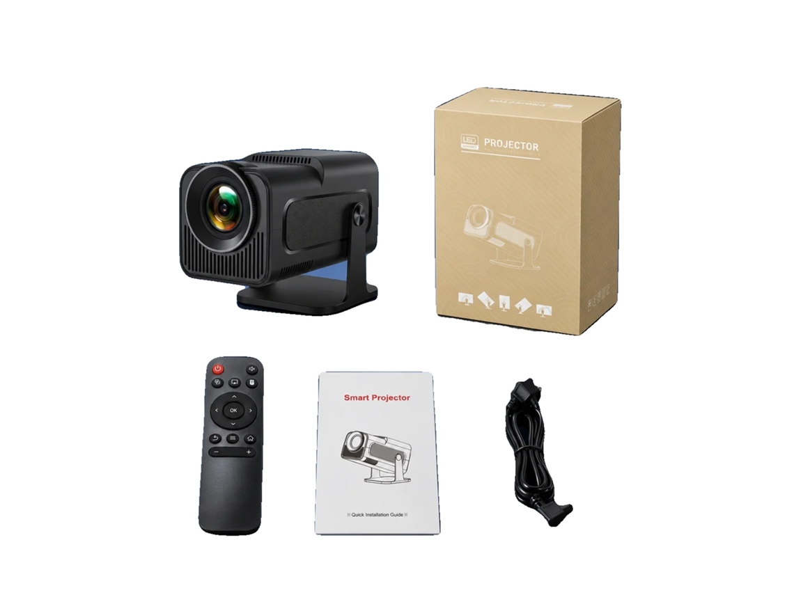 Projetor, Design Portátil, Conectividade Sem Fio, Projetor Smart Mini