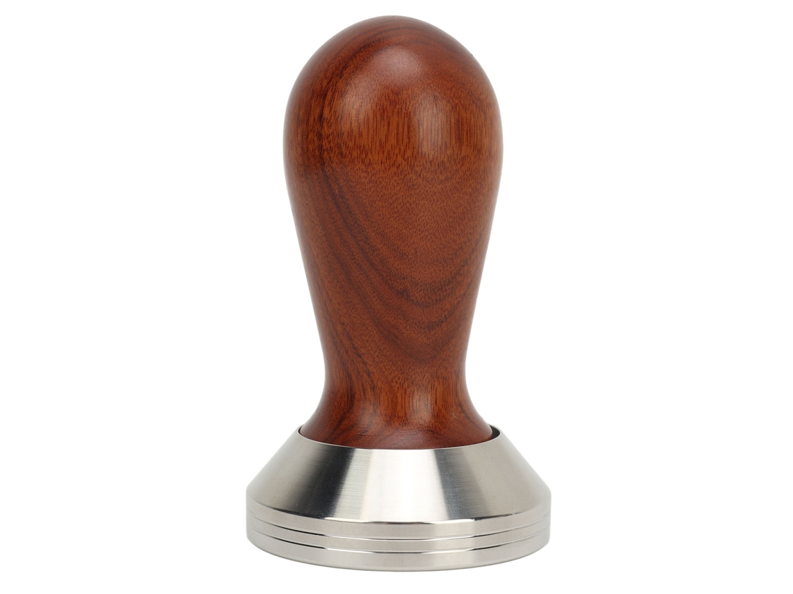 Compactador De Café Com Cabo Madeira Removível, Pega Confortável E Fácil Limpar, Martelo Para Pó 53 Mm