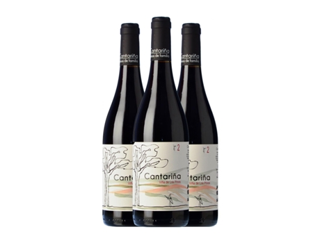 Vinho CANTARIÑA 2 Viña de los Pinos Bierzo (0.75 L - 3 Unidades)