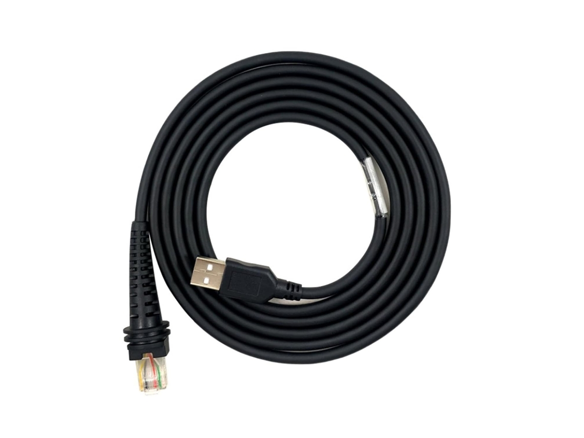 1. Cabo Usb 2.0 Para Leitor De Código Barras Com Conector Rj45 Porta