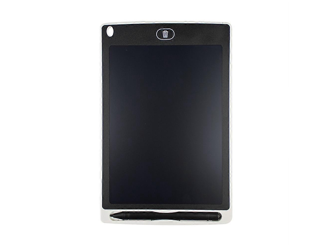 Tablet Eletrônico Lcd Digital Para Desenho E Escrita, Ideal Crianças, Com Tela De 8,5 Polegadas, Cor Branca. Ótimo Presente Crianç Aquaforge
