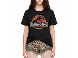 Jurassic Park Kanji T-shirt Unisex Adults Size:l