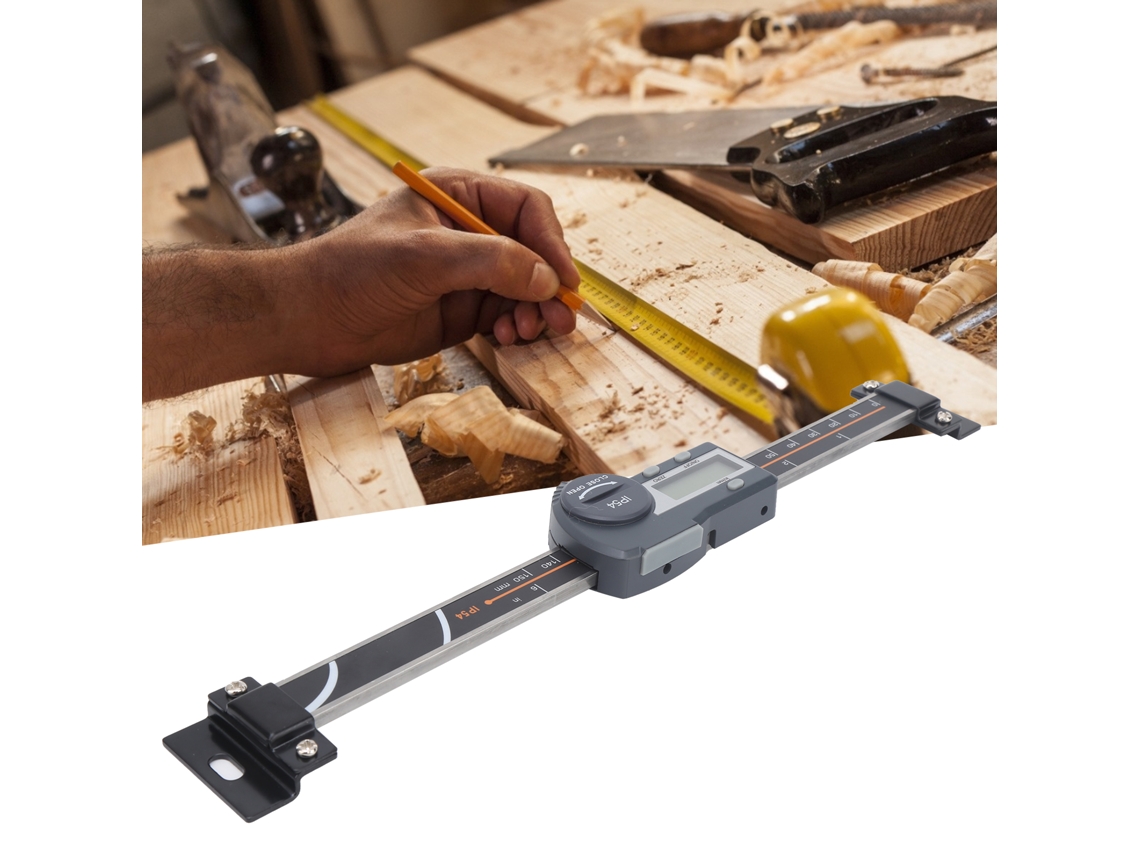 Paquímetro Digital Ferramenta De Medição Horizontal Régua Medição Industrial 0 150mm Slowmoose