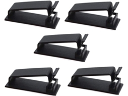 100 Grampos De Cabo Adesivos Para Gerenciamento De Cabos Para Cabos Ethernet Slowmoose