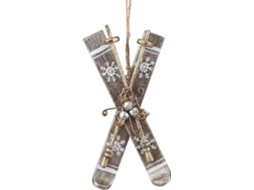 Cf Ornamento De Esqui Alpino