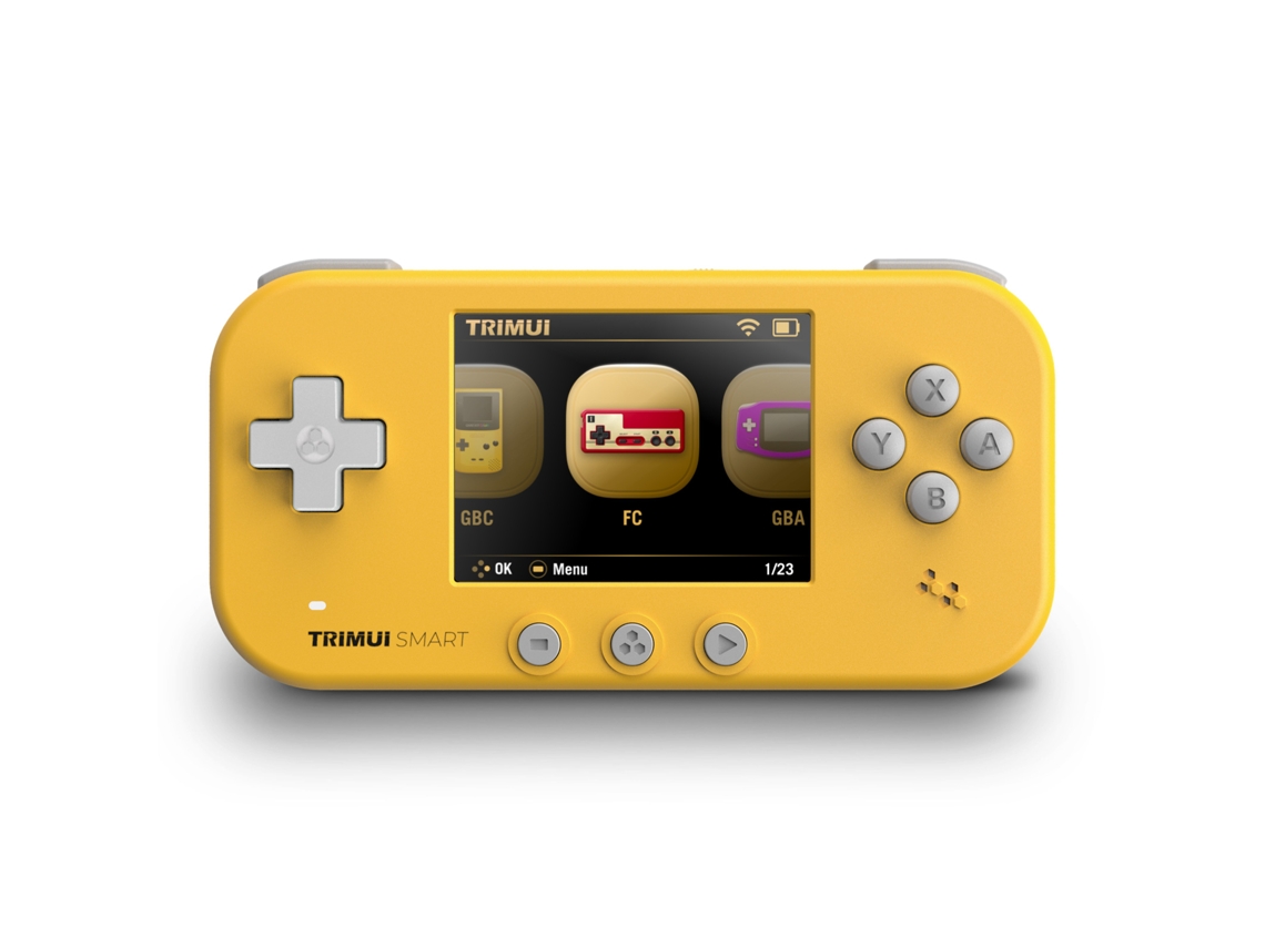 Mini Console De Jogos Retrô Profissional Inteligente Com Tela Ips De 2,4 Polegadas, Wi-fi Bt4.0, Sistema Linux E Wi-fi.