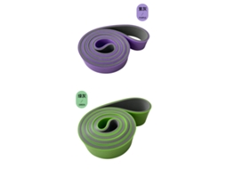 (látex: 2080*4,5*45mm) Faixa De Resistência Bicolor, Faixa Elástica De Látex, Faixa De Tensão