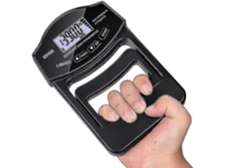 Omni-mediidor De Fuerza De Agarre Digital, 180kg/396lbs, Alta Precisión, Pantalla Lcd, Carga Usb Y Baterías Aaa