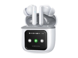 Fones De Ouvido Sem Fio Wekome Beluga S12 Audyhle Enc Com Cancelamento De Ruído E Tela Colorida Inteligente Ly Ebike