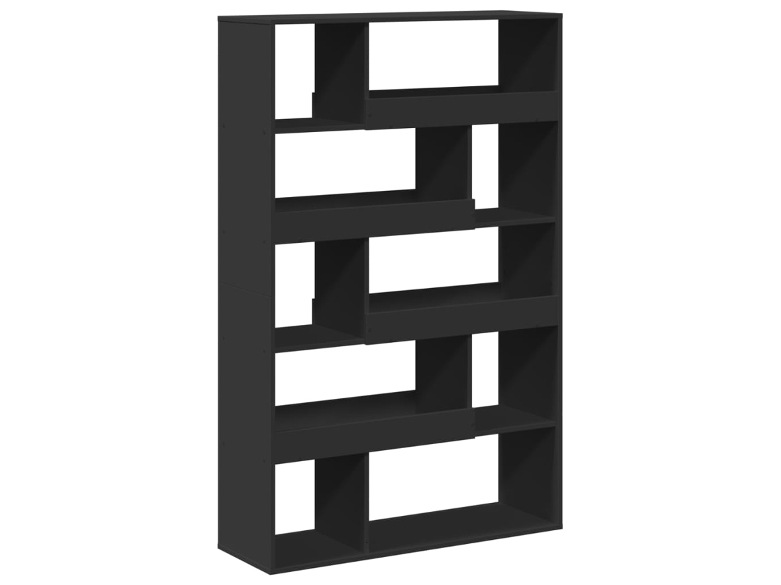 Bookcase, Bookcases Vidaxl Preto Madeira Processada (n/a)