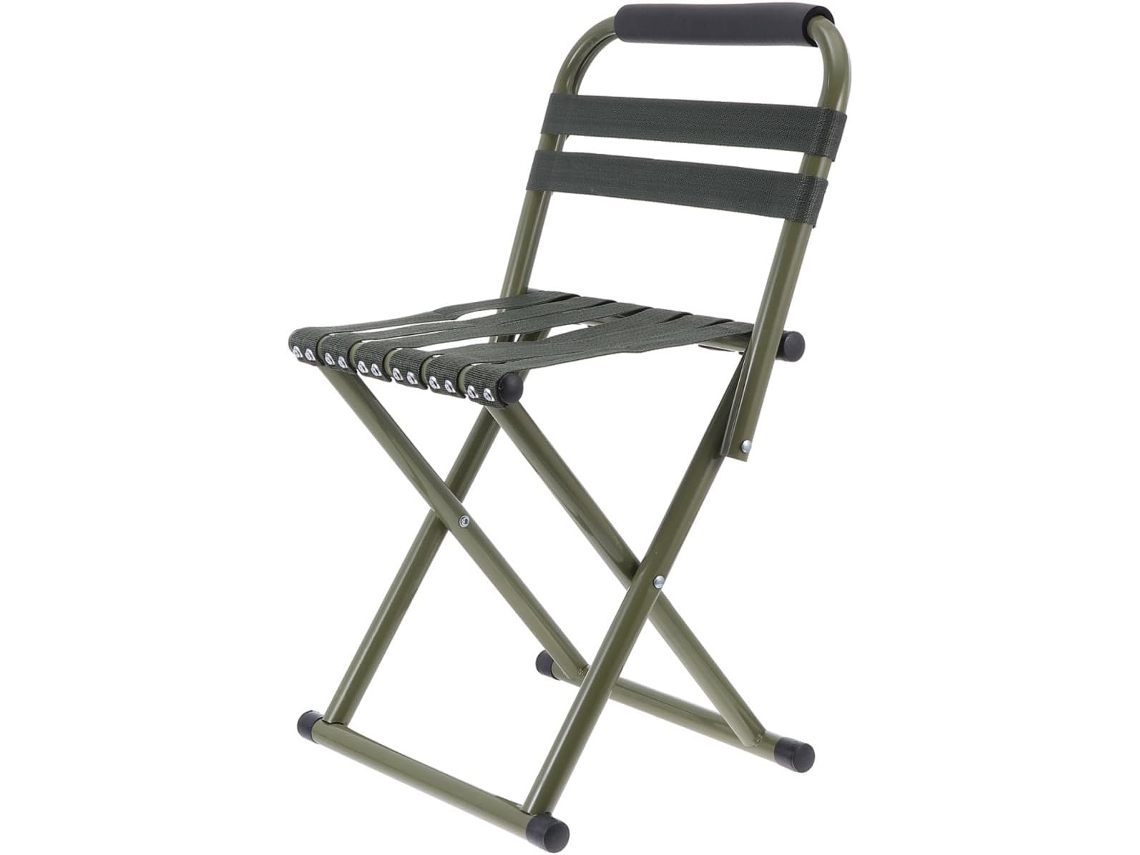 Banqueta HEALEVED em PE dobrável portátil resistente para camping