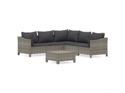 Garden Lounge Set, Garden Lounge Sets Vidaxl Cinzeto Rattan / Vime (n/a)