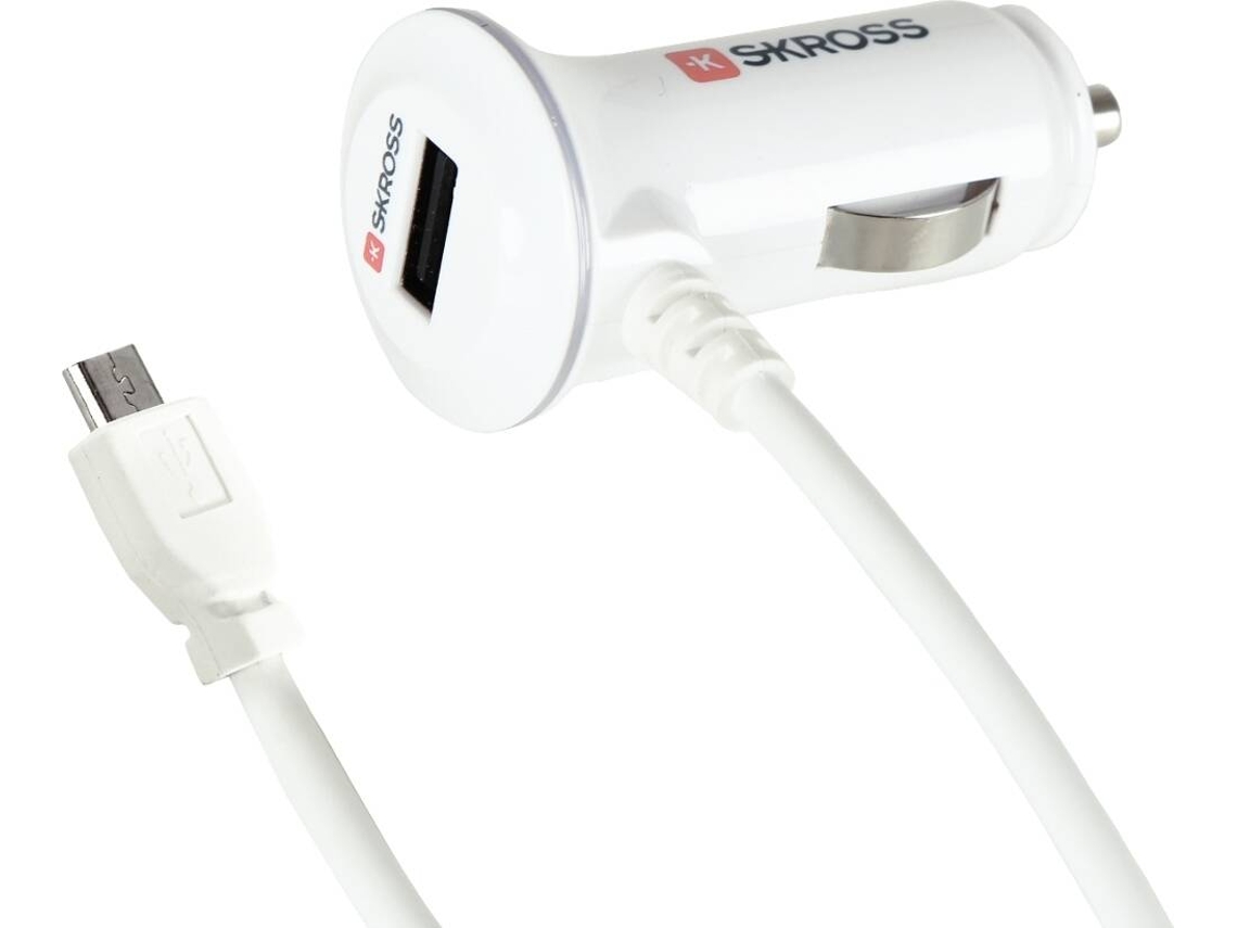 Carregador Isqueiro SKROSS Midget Plus (USB - Micro USB)