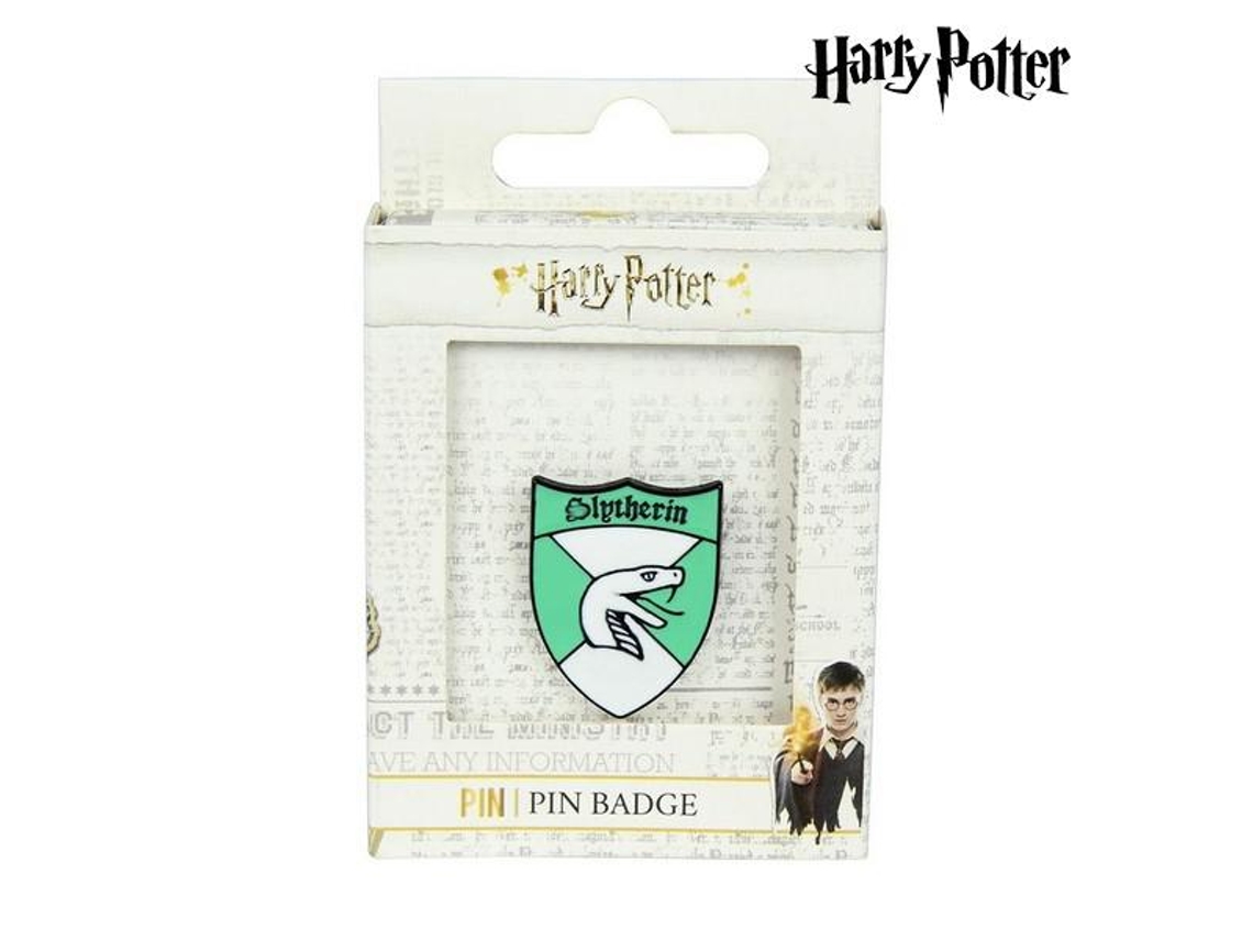 Pino Slytherin Harry Potter Metal Verde