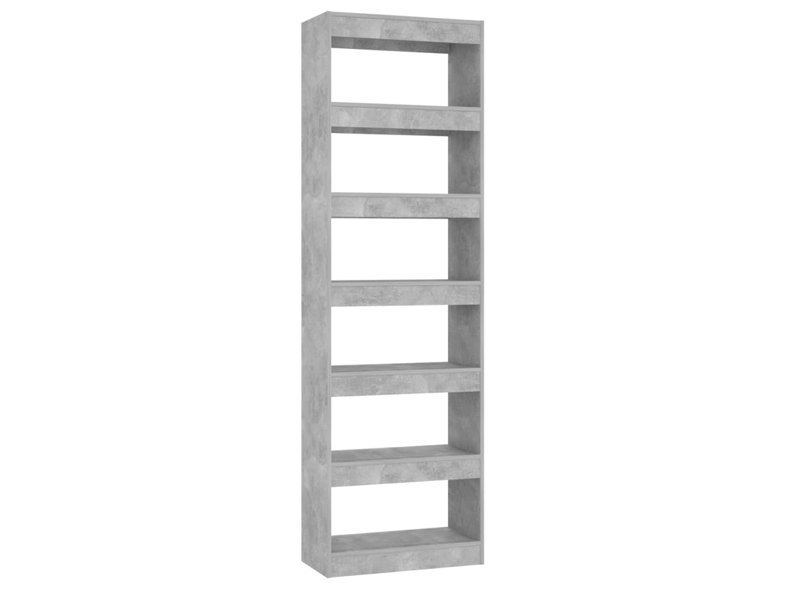 Book Cabinet, Book Cabinets Vidaxl Cinzeto Madeira Processada (n/a)