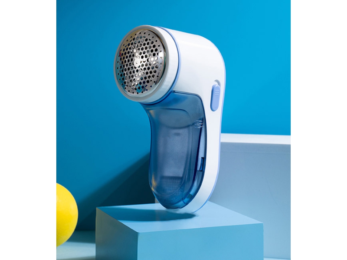 Barbeador Anti Pilling Azul Brilvibera