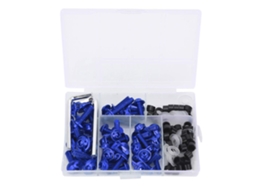 Kit Universal De Parafusos Para Carenagem Com 158 Peças, Conjunto De Fixação Para Carenagem Motocicleta Com Chaves E