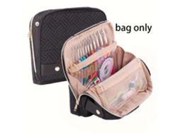 Organizador Acolchoado Para Agulhas De Crochê, Organizador Vertical Para Ferram. De Crochê, Suporte Para Materiais De Tricô E Crochê, Agulhas