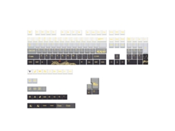 Lurelia Keycaps Conjunto Sublimação Tinta Cereja Polar Day Para Teclado Mecânico