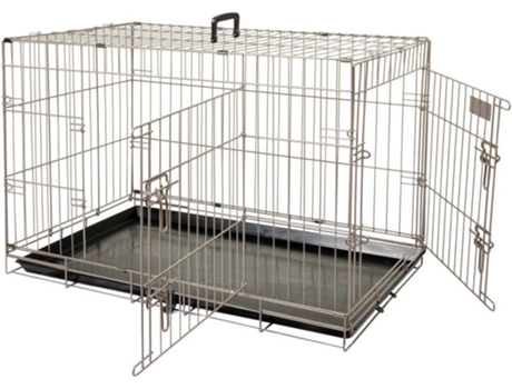 Transportadora para Cães  2 Portas (Preto - 92x56x64cm - L - Porte Grande)
