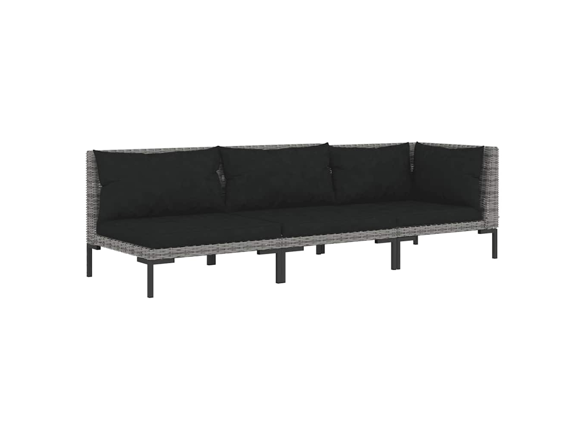 Garden Lounge Set, Garden Lounge Sets Vidaxl Cinzeto Rattan / Vime (n/a)