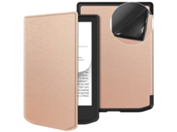 Capa Para Pocketbook Verse Pb629 Ouro Rosa