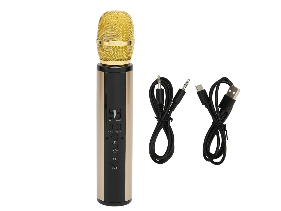 Microfone Karaokê Bluetooth LAXISCREED