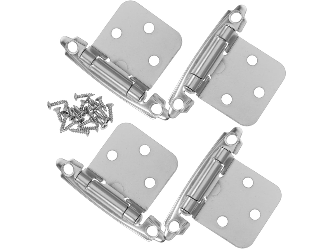 Conjunto De 4 Dobradiças Mola Com Fechamento Automático Para Portas