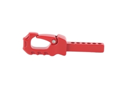 Mali gancho de Reboque para Rc Crawler Controle Fácil Acessório Universal para 1/10 1/8 4101 4102 4082 Vermelho