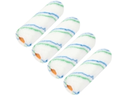 Conjunto de 4 Capas Rolo Pintura com Estampa Listrada para Decoração Piso e Parede, 1,92 M CHABERLU