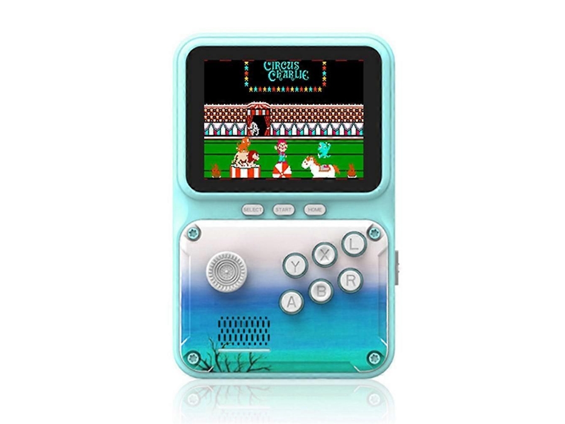 Console De Videogame Portátil De 2,8 Polegadas Com 500 Jogos Retrô De Arcade, Compatível Com Conexão Av, Ideal Para Presentear Crianças (azul).