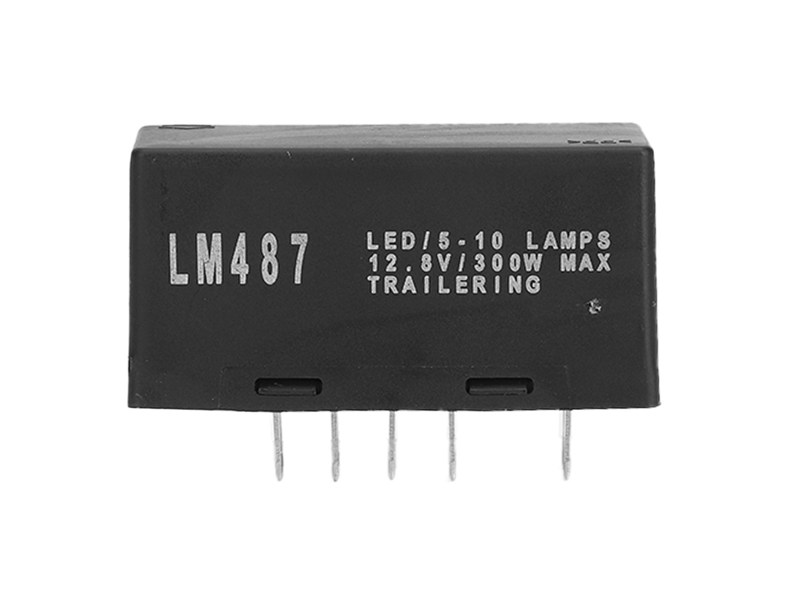 Relé Pisca-alerta Led 300w 10 Pin Para Sinal De Virada E Perigo Carro 12.8v