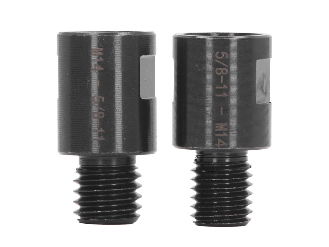 2 Peças Adaptador De Rosca Conversão 5/8in Para M14 E M14 Para 5/8in Para Torneiras E Furadeiras