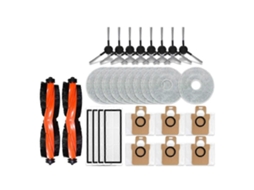 Peças E Acessórios Para Aspirador Robô Xiaomi X20 Pro / D102gl: Escova Principal, Escova Lateral, Filtro Hepa, Pano De Limpeza, Sacos De Pó._ozo