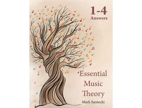 Livro Essential Music Theory Answers 1-4 de Mark Sarnecki (Inglês)