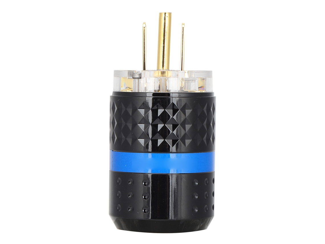 Conector De Energia Em Cobre Puro Platado Com Ouro 24k