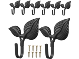 Conjunto De 8 Cabides Decorativos Com Formatos Especiais Para Roupas E