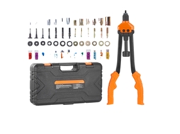 Ferramenta De Porca Rebitada, Design Semi-automático, 186 Peças Incluídas, 16in 186pcs Nenhum