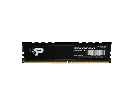 Memória Ram PATRIOT MEMORY Prenium Black Ddr5 16 Gb