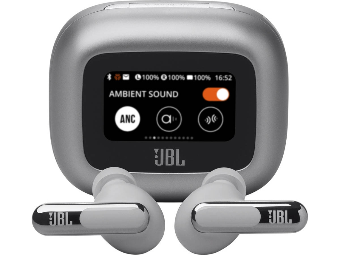 Auriculares Bluetooth True Wireless JBL LIVE BEAM 3 (In Ear - Microfone - Noise Cancelling - Roxo)