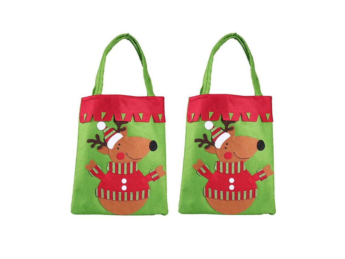 2pcs Saco De Doces De Tecido Não Tecido Allinless